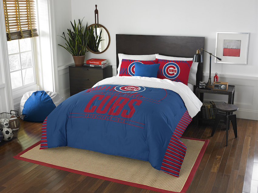 Chicago Cubs QUEEN/FULL size Comforter and 2 Shams