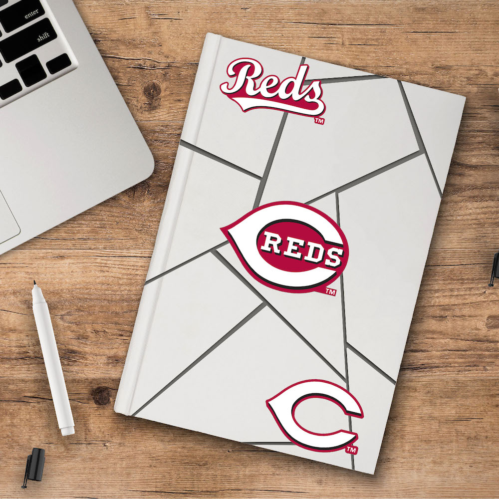 Cincinnati Reds Team Logo Decal 3 Pack
