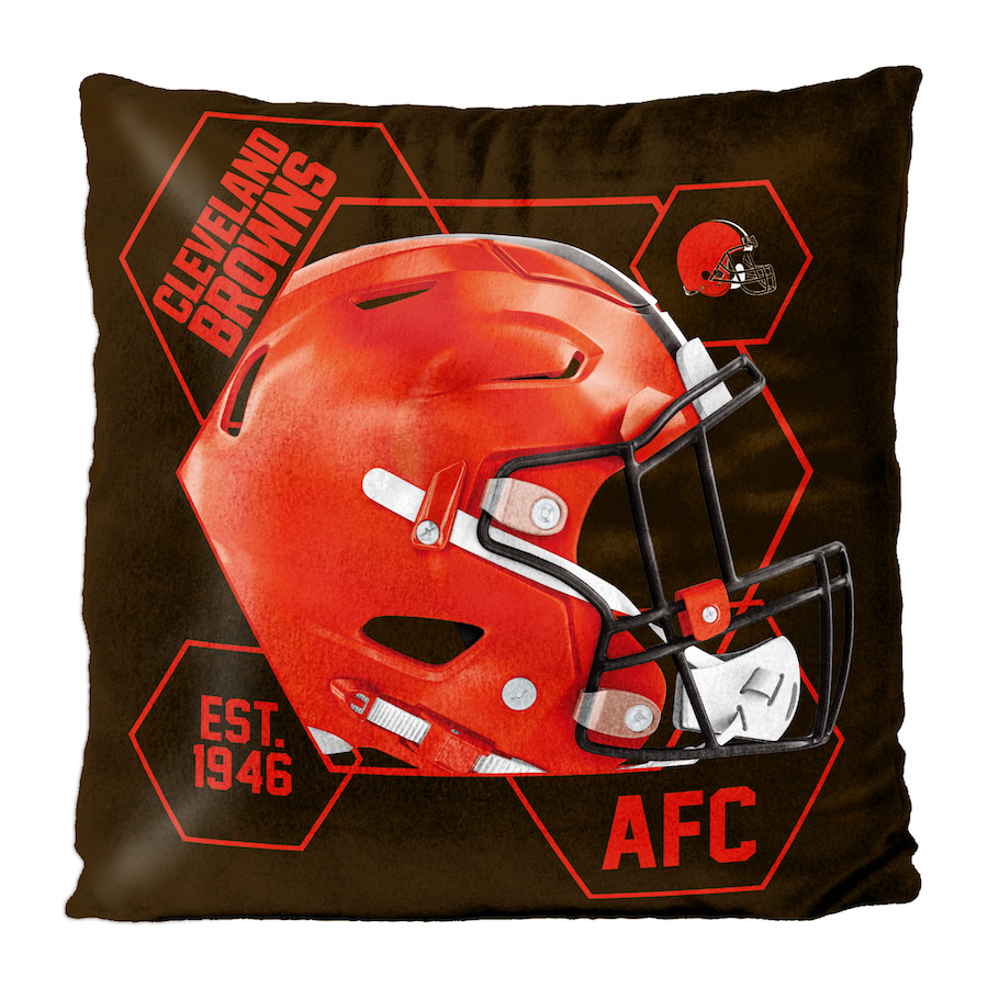 Cleveland Browns Velvet REVERSE Pillow