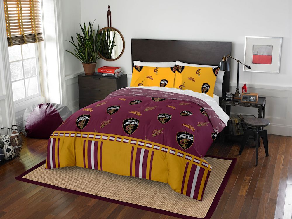 Cleveland Cavaliers QUEEN Bed in a Bag Set