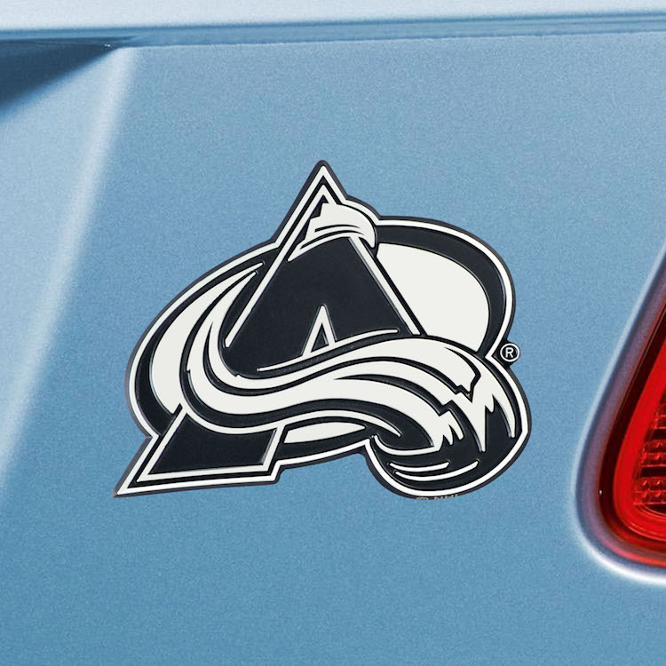Colorado Avalanche Metal Auto Emblem