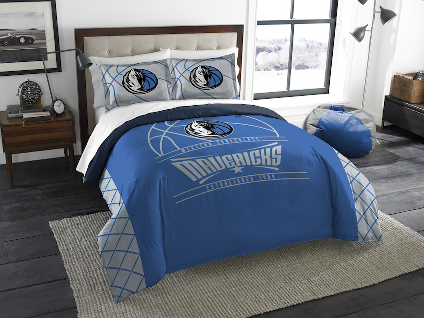 Dallas Mavericks QUEEN/FULL size Comforter and 2 Shams