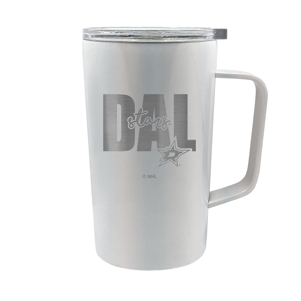 Dallas Stars 18 oz HUSTLE Travel Mug - OPAL