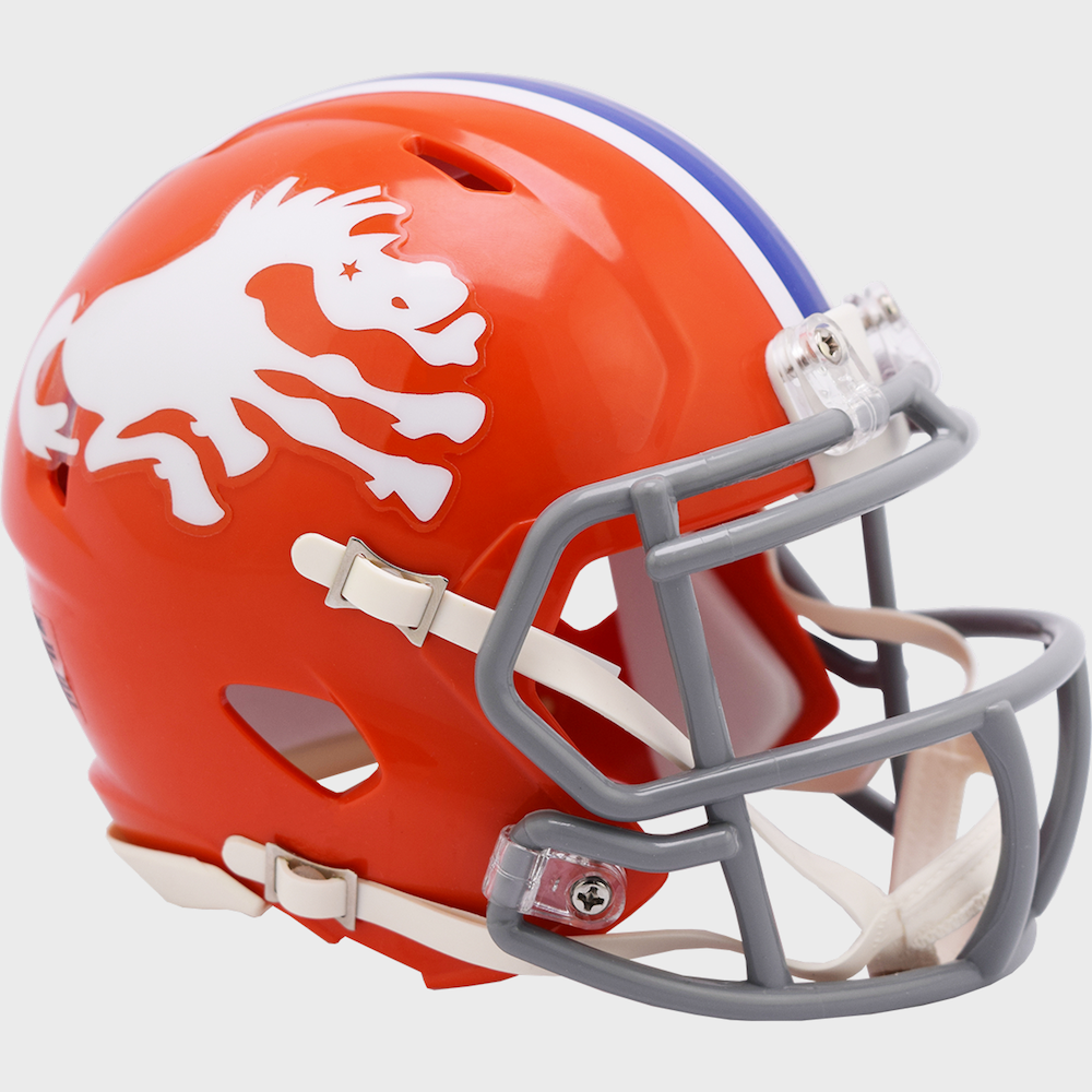 Denver Broncos NFL Throwback 1966 Mini Helmet