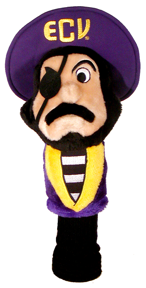 East Carolina Pirates Mascot Headcover