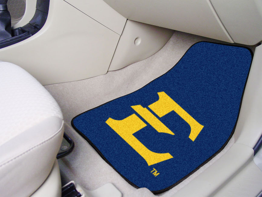 East Tennessee State Buccaneers Car Floor Mats 18 x 27 Carpeted-Pair