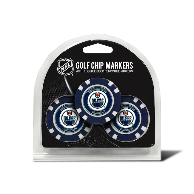 Edmonton Oilers 3 Pack Golf Chips