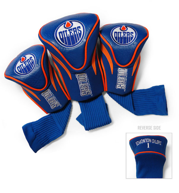 Edmonton Oilers 3 Pack Contour Headcovers