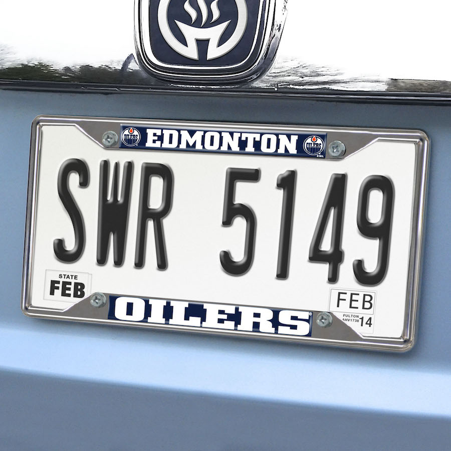 Edmonton Oilers License Plate Frame