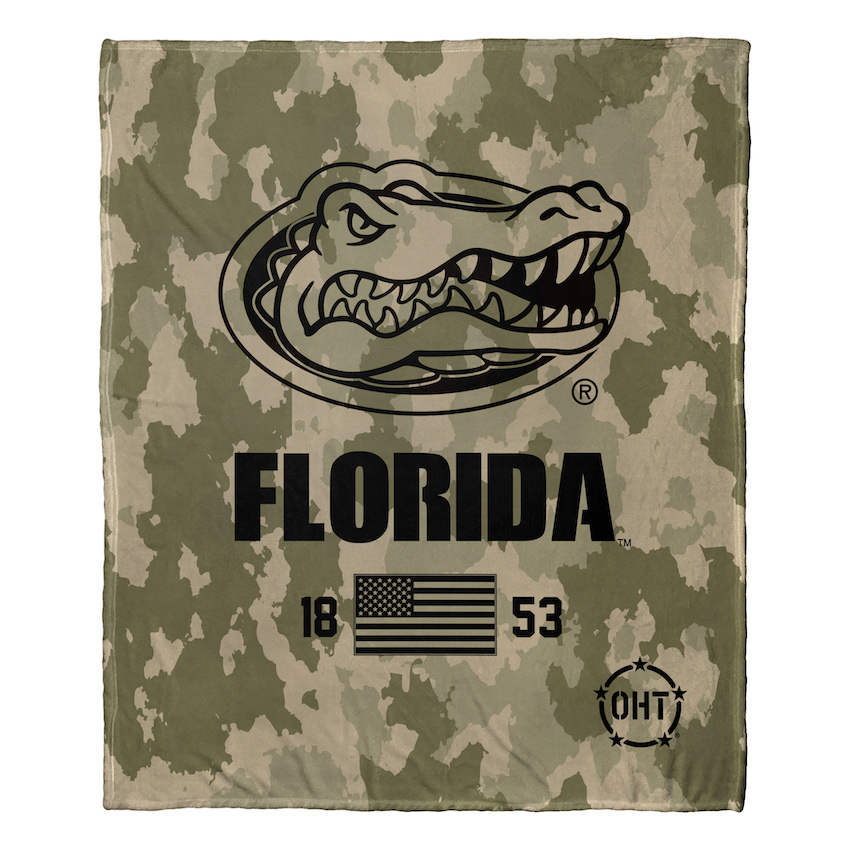 Florida Gators OHT Special OPS Silk Touch Throw Blanket