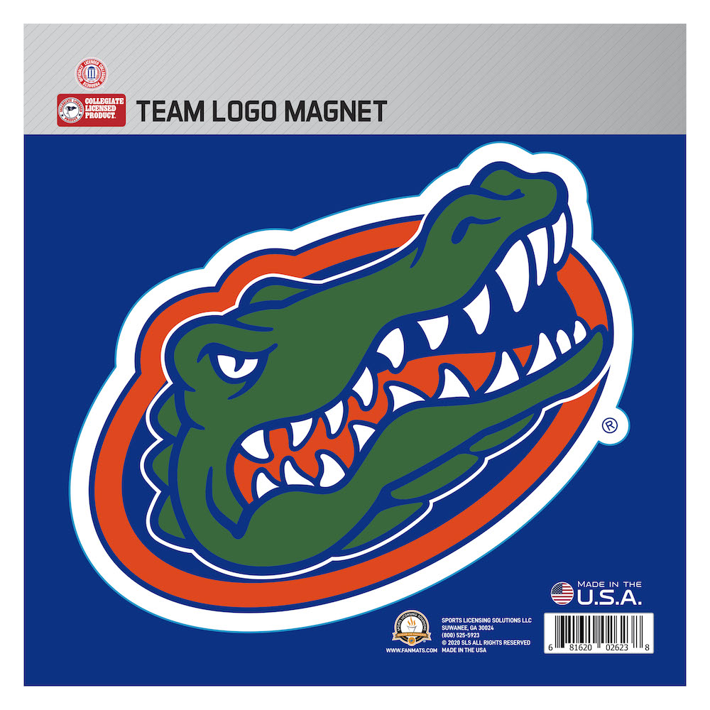 Florida Gators Large Team Logo Magnet - Indoor Outdoor