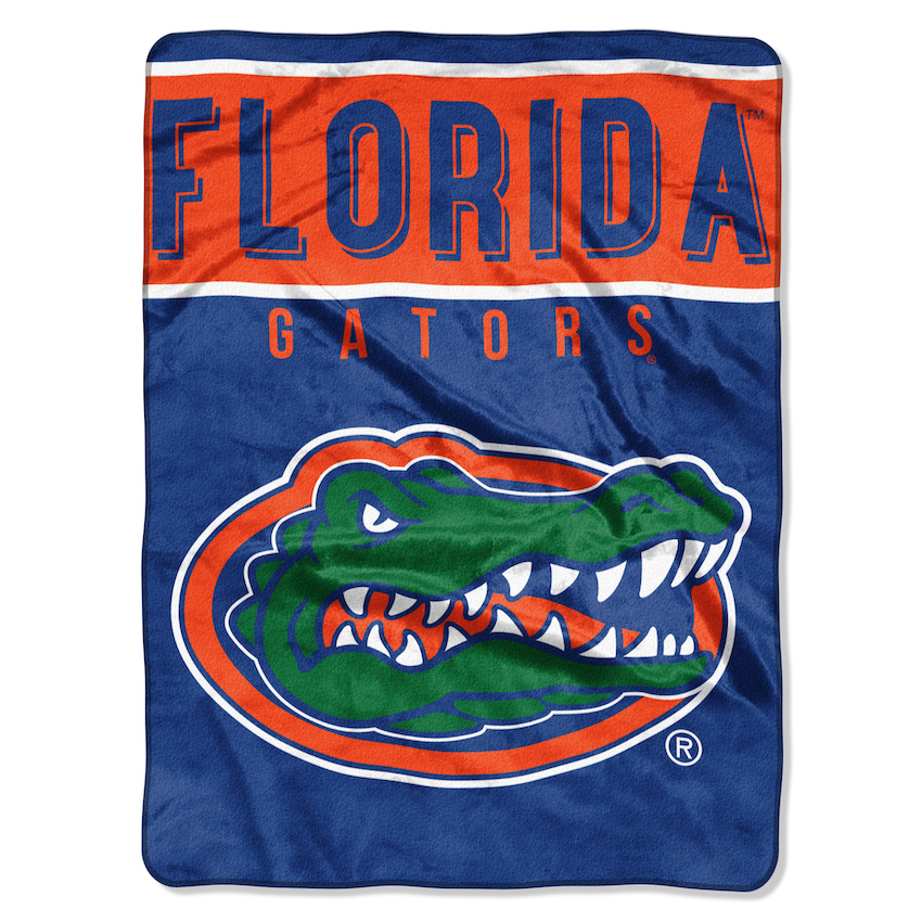 Florida Gators Large Plush Fleece OVERTIME 60 x 80 Blanket