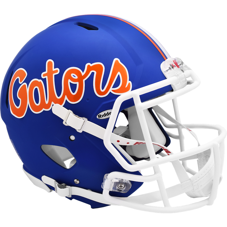 Florida Gators SPEED Revolution Authentic Football Helmet - BLUE
