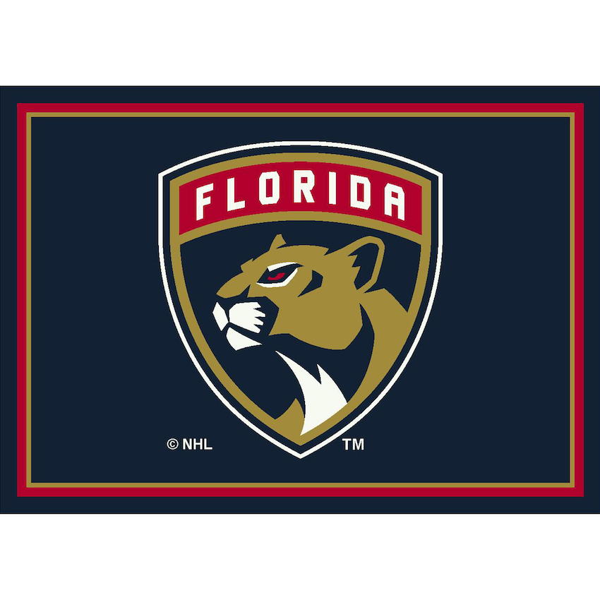 Florida Panthers 8 X 11 SPIRIT Rug