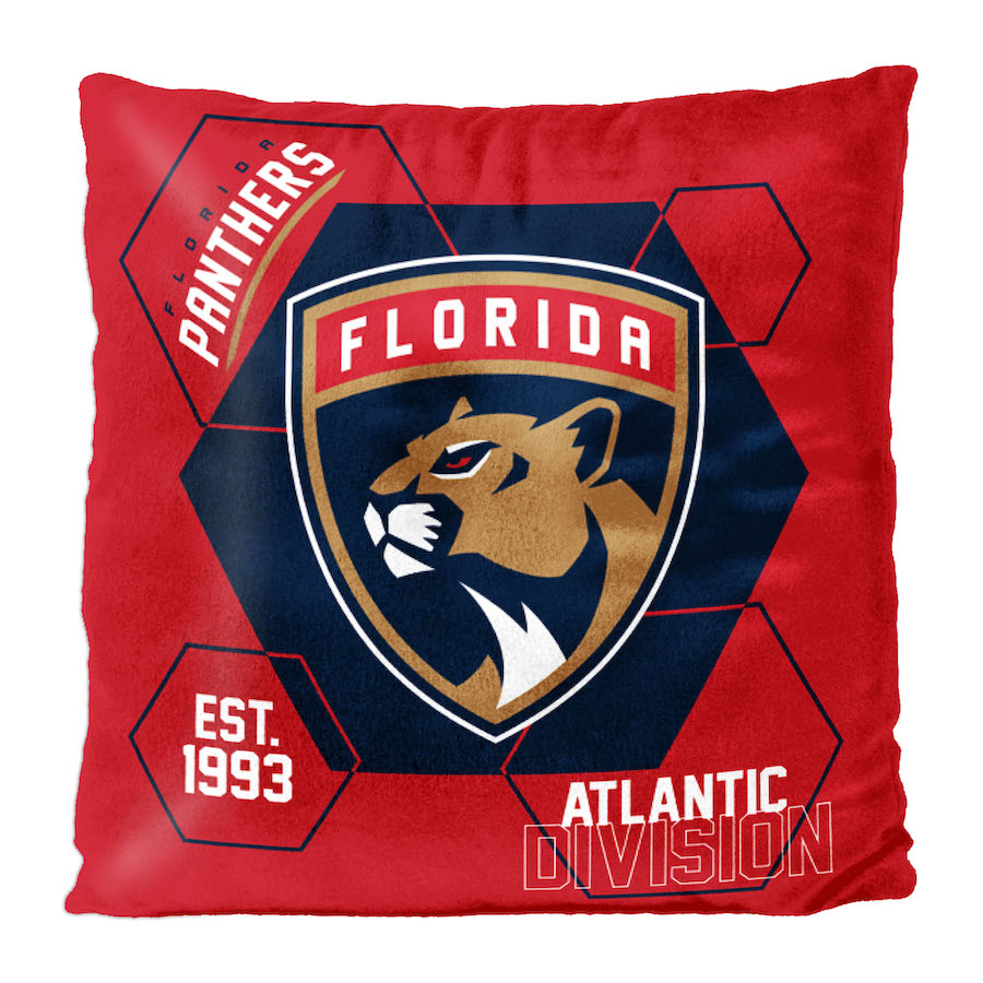 Florida Panthers Velvet REVERSE Pillow