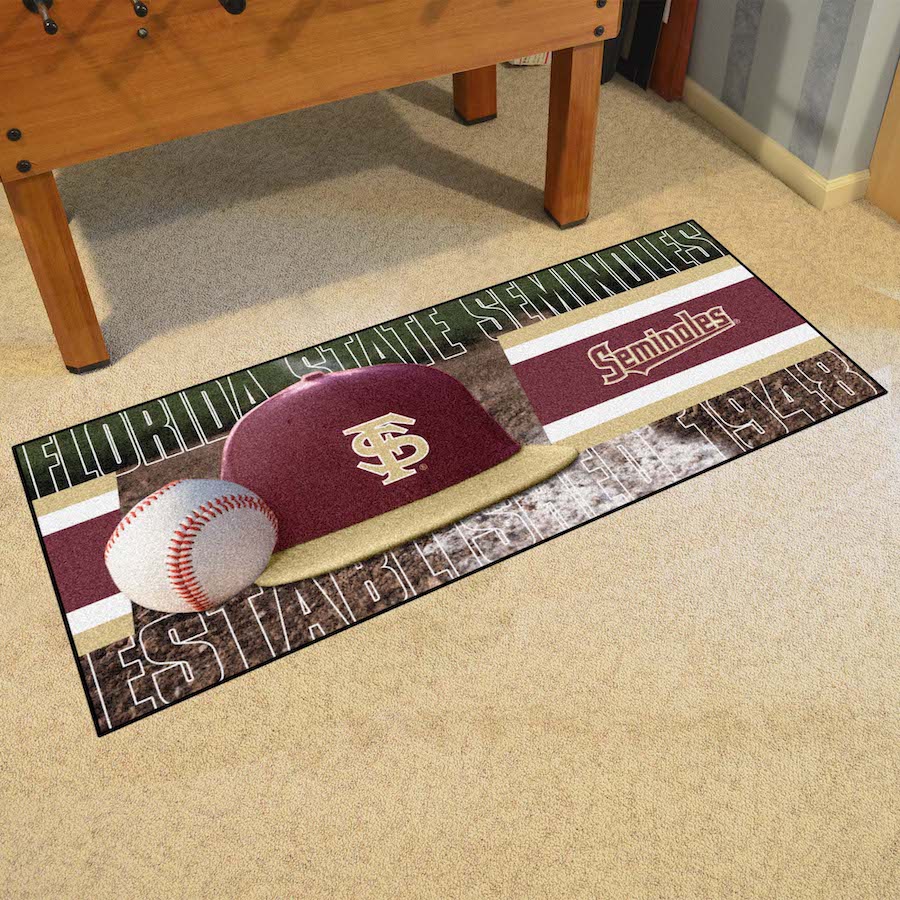 Florida State Seminoles 30 x 72 Baseball Carpet Runner