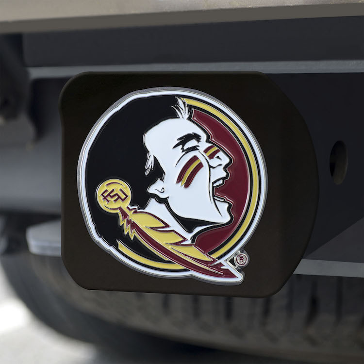 Florida State Seminoles Black and Color Trailer Hitch Cover