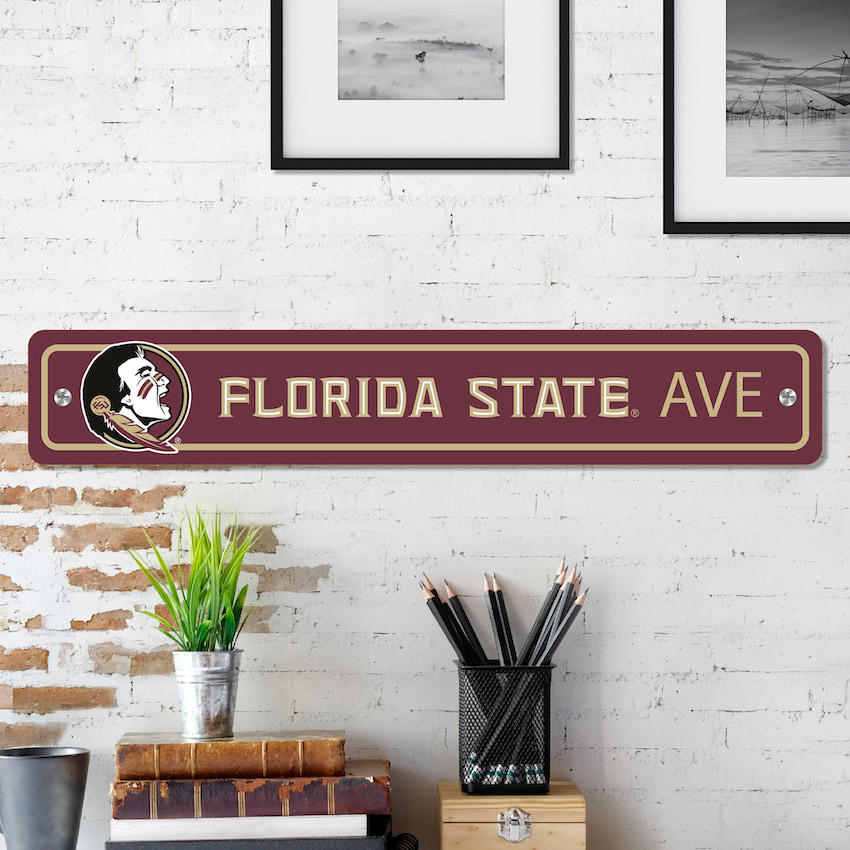 Florida State Seminoles Street Sign