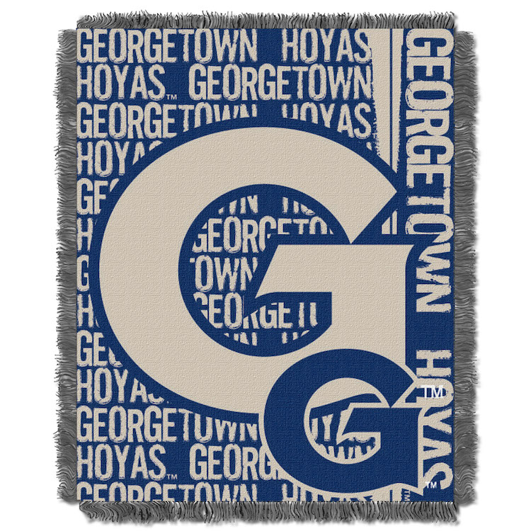 Georgetown Hoyas Double Play Tapestry Blanket 48 x 60