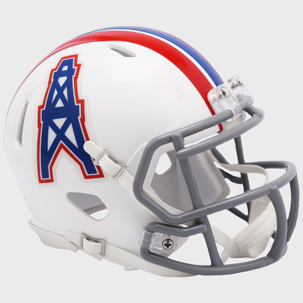 Houston Oilers NFL Throwback 1975-1980 Mini Helmet