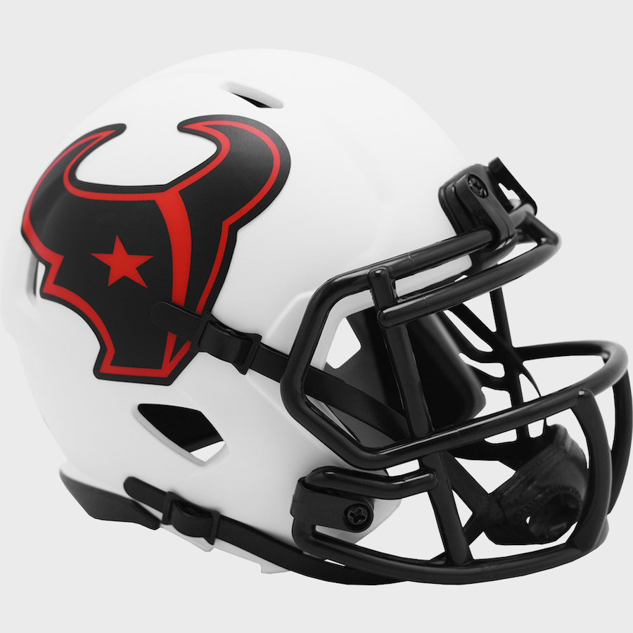 Houston Texans Mini Speed LUNAR Collectible Helmet