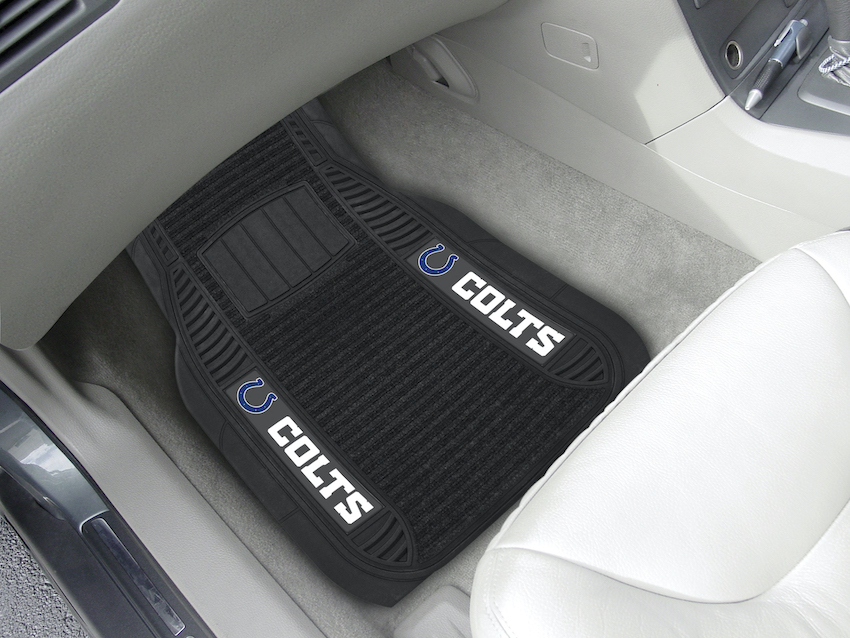 Indianapolis Colts Deluxe 20 x 27 Car Floor Mats