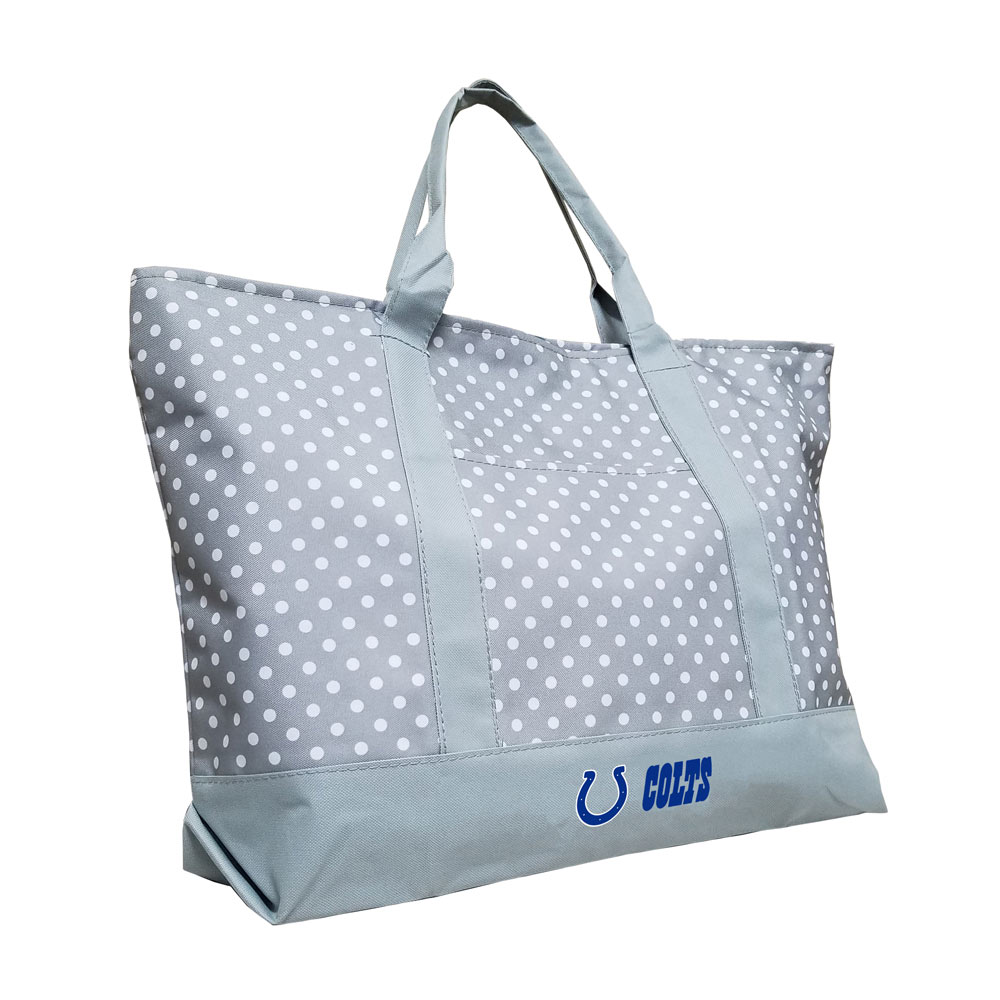 Indianapolis Colts Dot Tote Bag