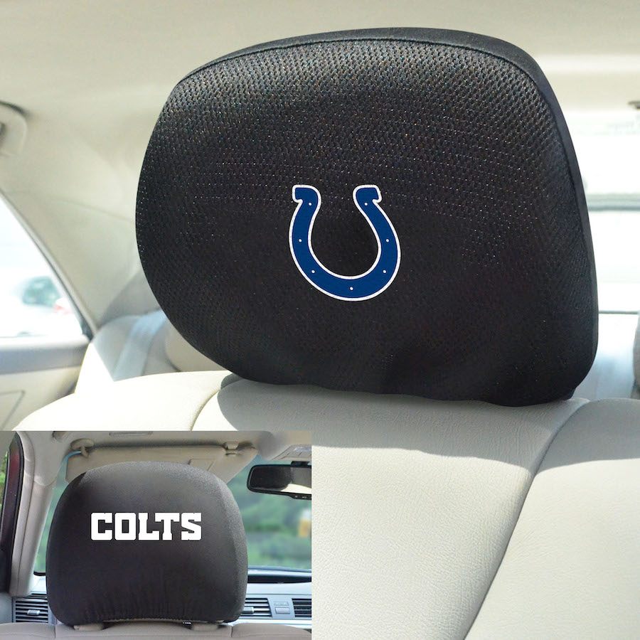 Indianapolis Colts Head Rest Covers