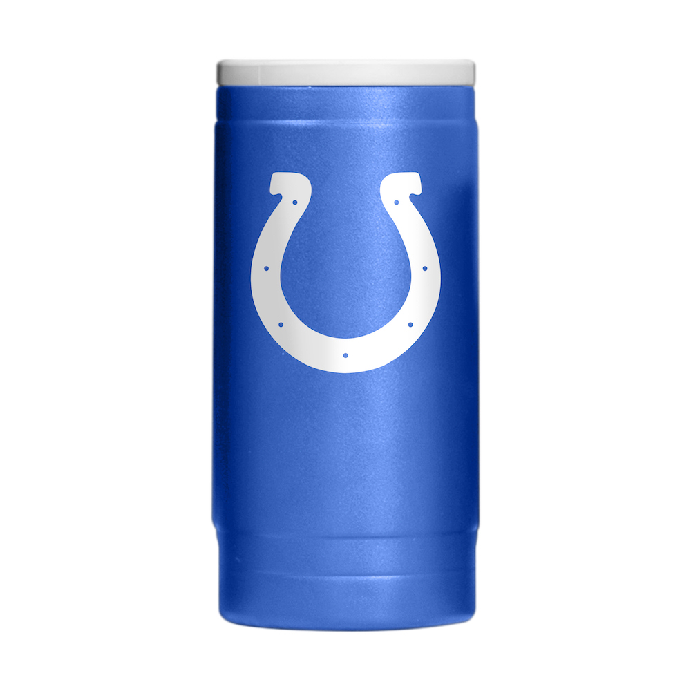 Indianapolis Colts Powder Coated 12 oz. Slim Can Coolie