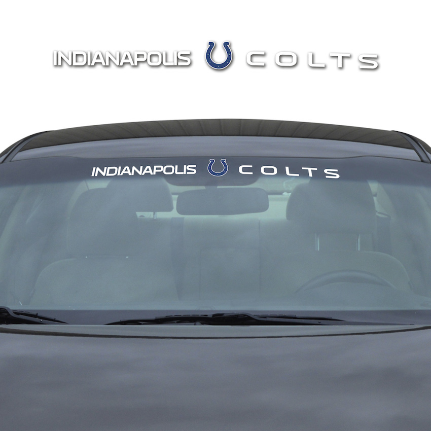 Indianapolis Colts Windshield Decal