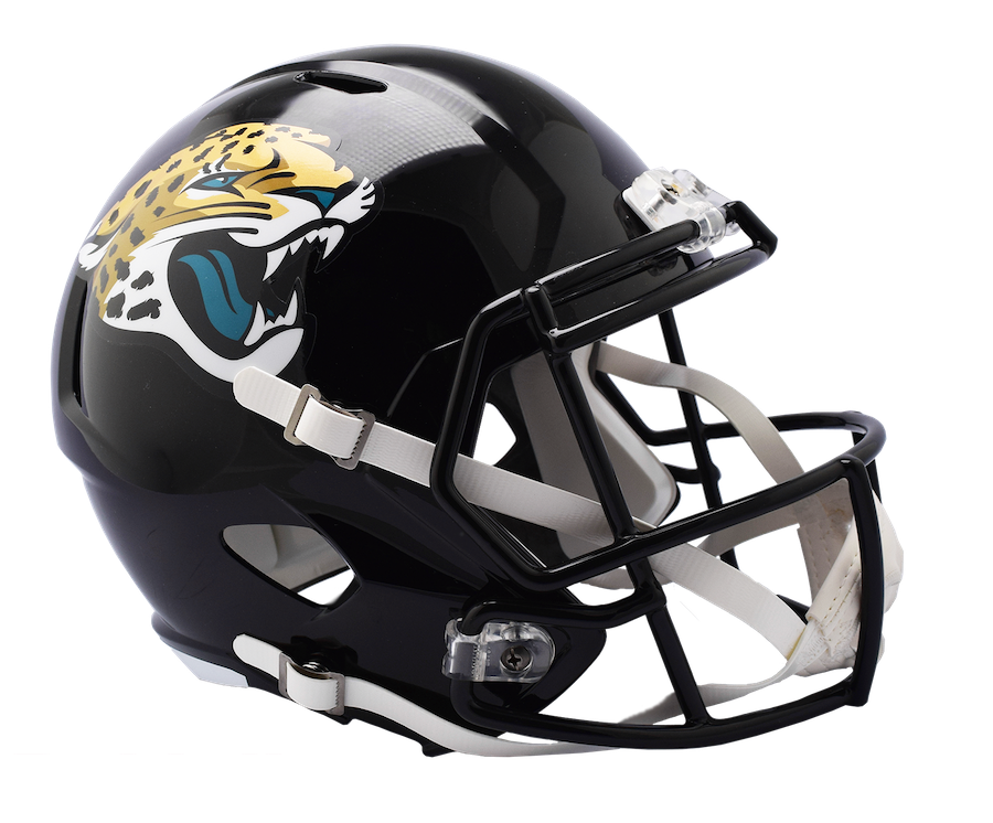 Jacksonville Jaguars SPEED Replica Football Helmet