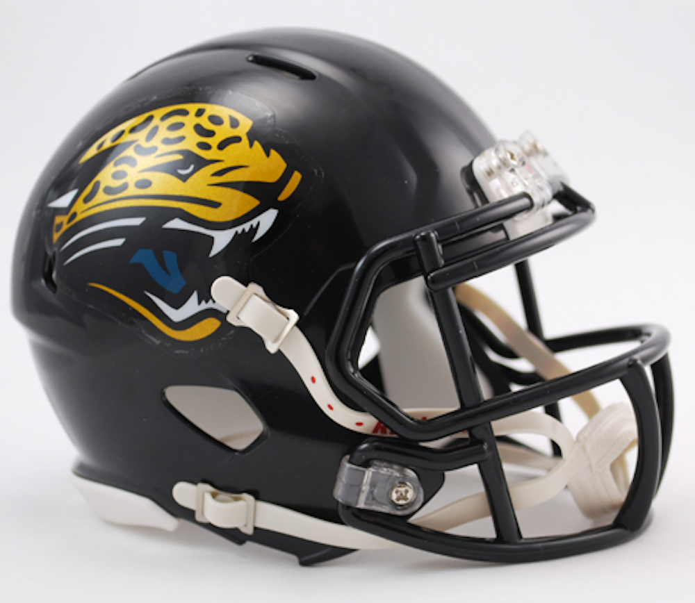 Jacksonville Jaguars NFL Throwback 1995-2012 Mini Helmet
