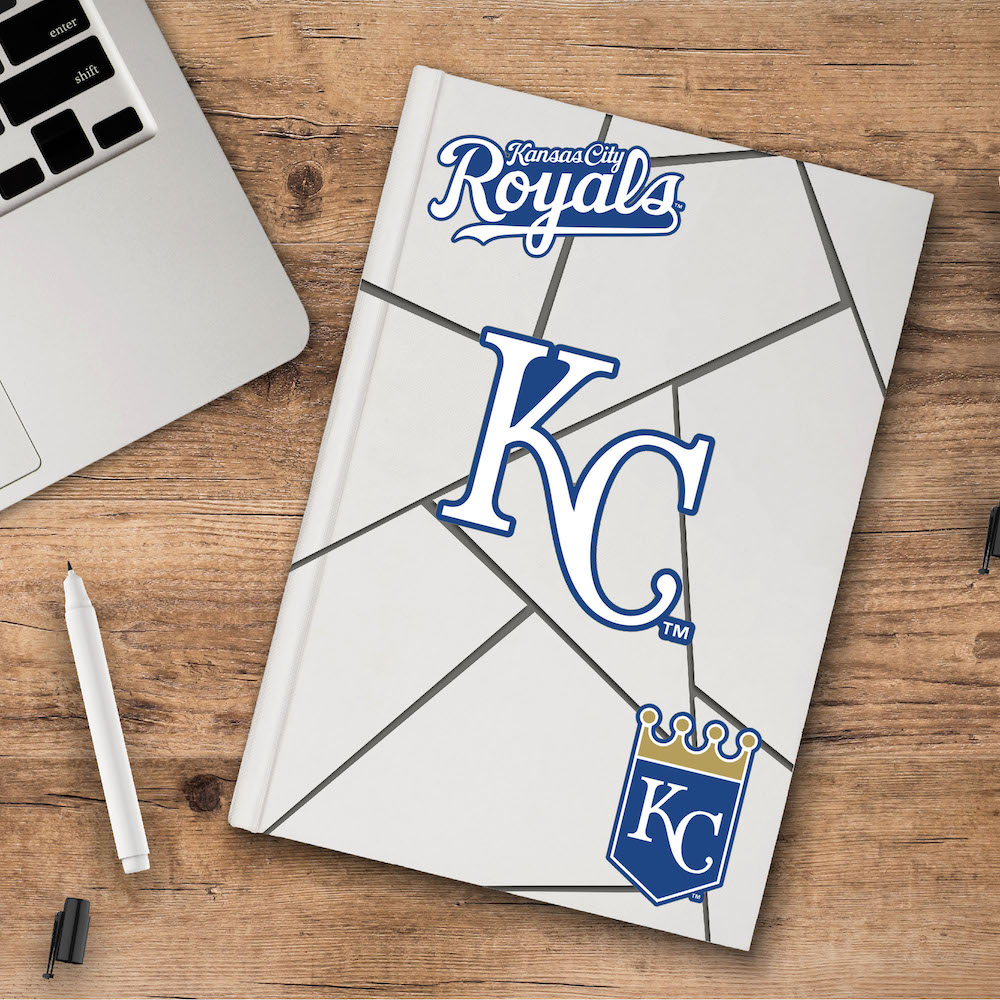 Kansas City Royals Team Logo Decal 3 Pack