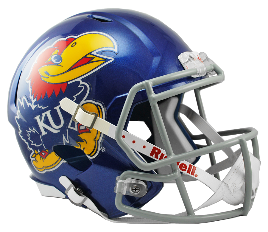 Kansas Jayhawks SPEED Replica Football Helmet
