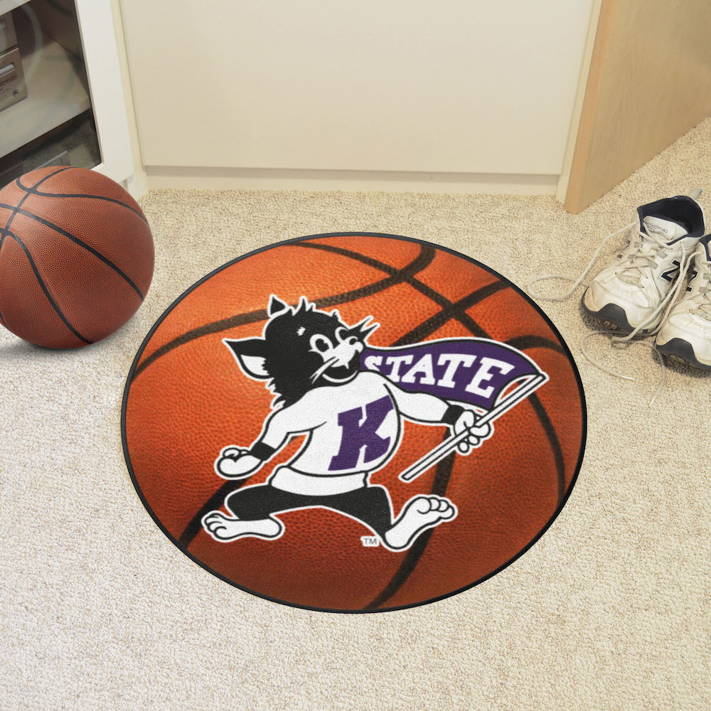Kansas State Wildcats BASKETBALL Mat - 2nd Logo