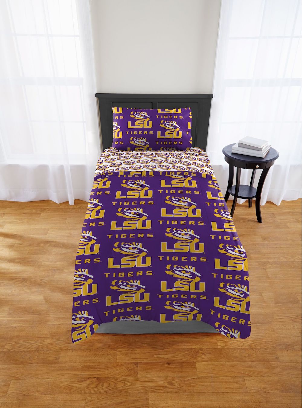 LSU Tigers TWIN Bed in a Bag Set