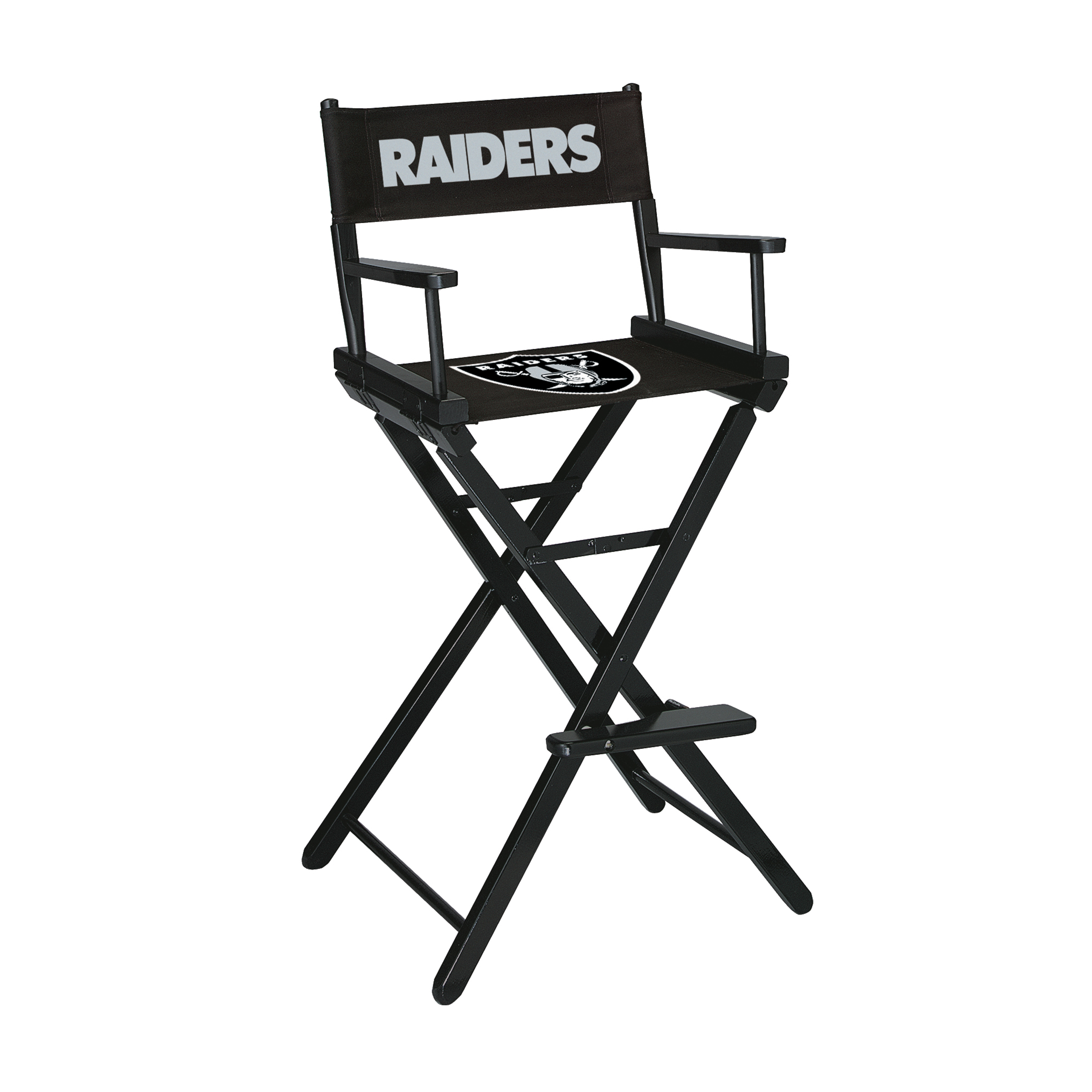 Las Vegas Raiders Directors Chair BAR Height