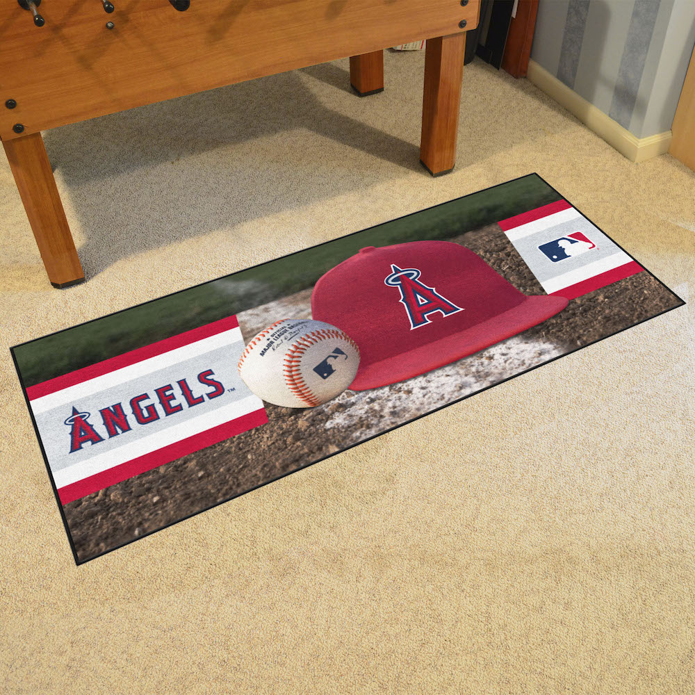 Los Angeles Angels ALT LOGO 30 x 72 Baseball Carpet Runner