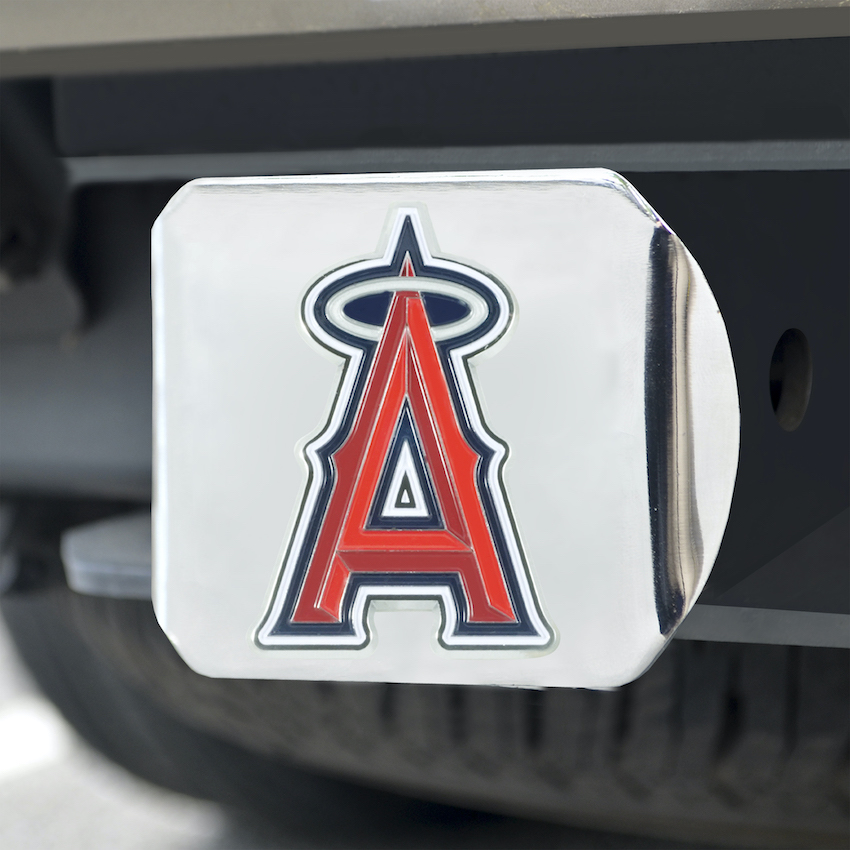 Los Angeles Angels Color Chrome Trailer Hitch Cover
