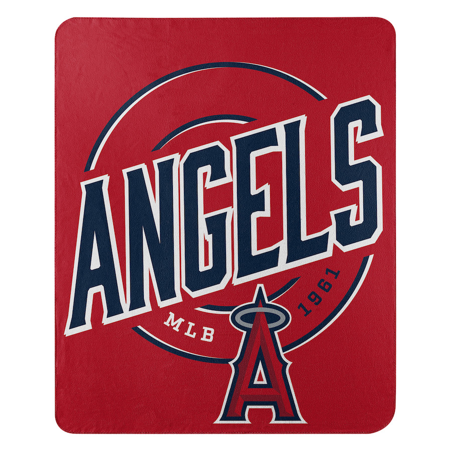 Los Angeles Angels Fleece Throw Blanket 50 x 60