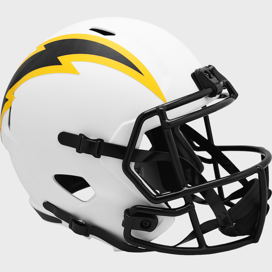 Los Angeles Chargers LUNAR Full Size Replica Football Helmet