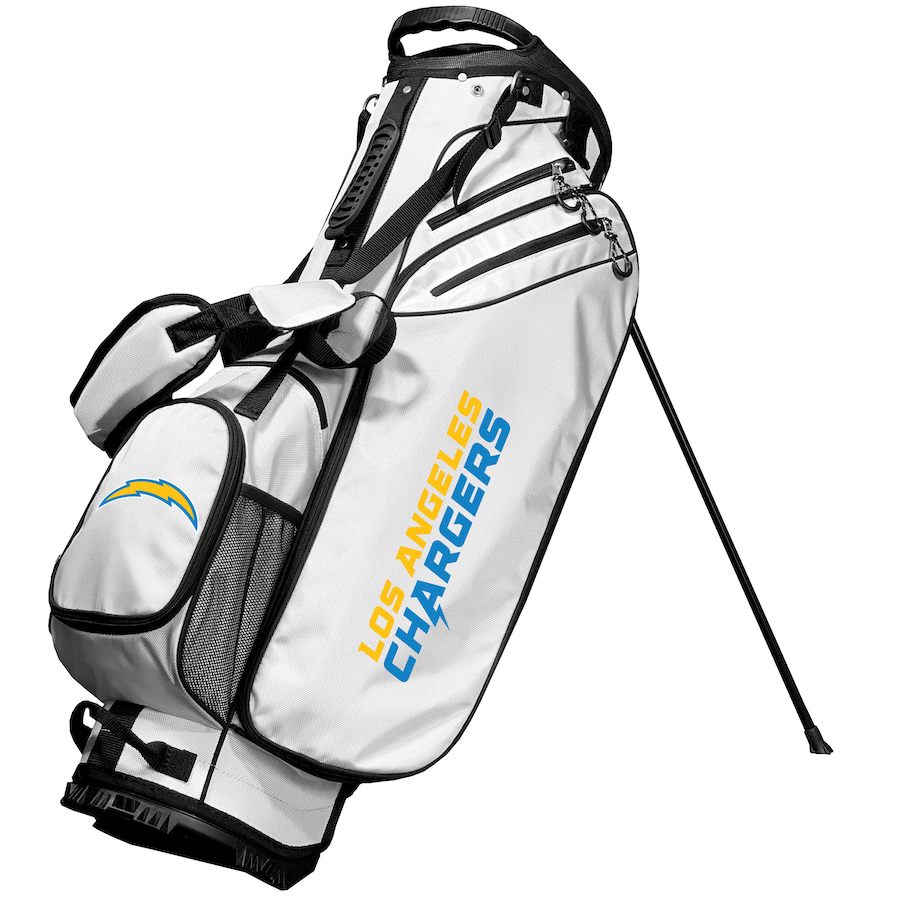 Los Angeles Chargers BIRDIE Golf Bag with Built in Stand