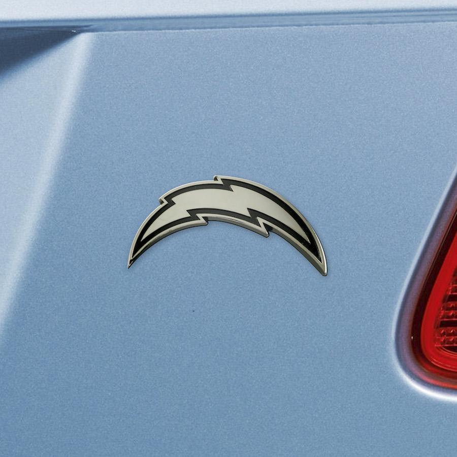 Los Angeles Chargers Chrome Metal Auto Emblem