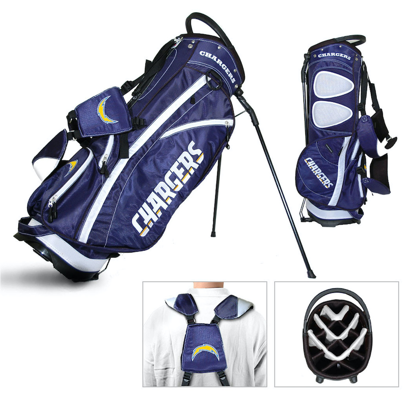 Los Angeles Chargers Fairway Carry Stand Golf Bag