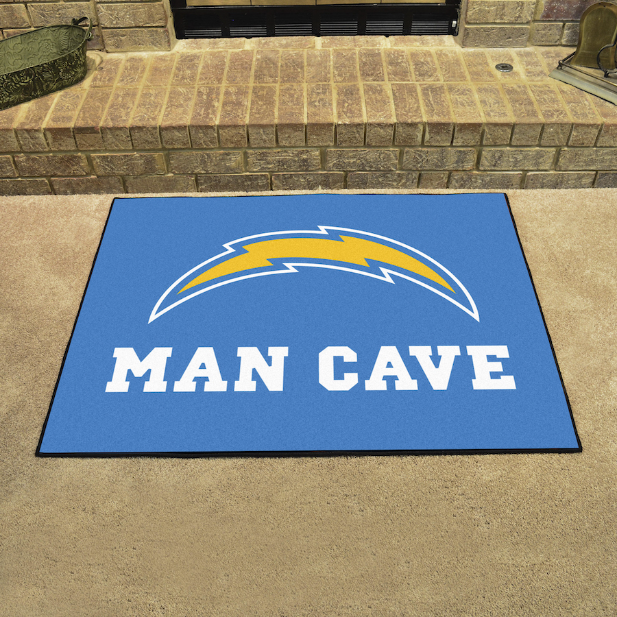 Los Angeles Chargers ALL STAR 34 x 45 MAN CAVE Floor Mat