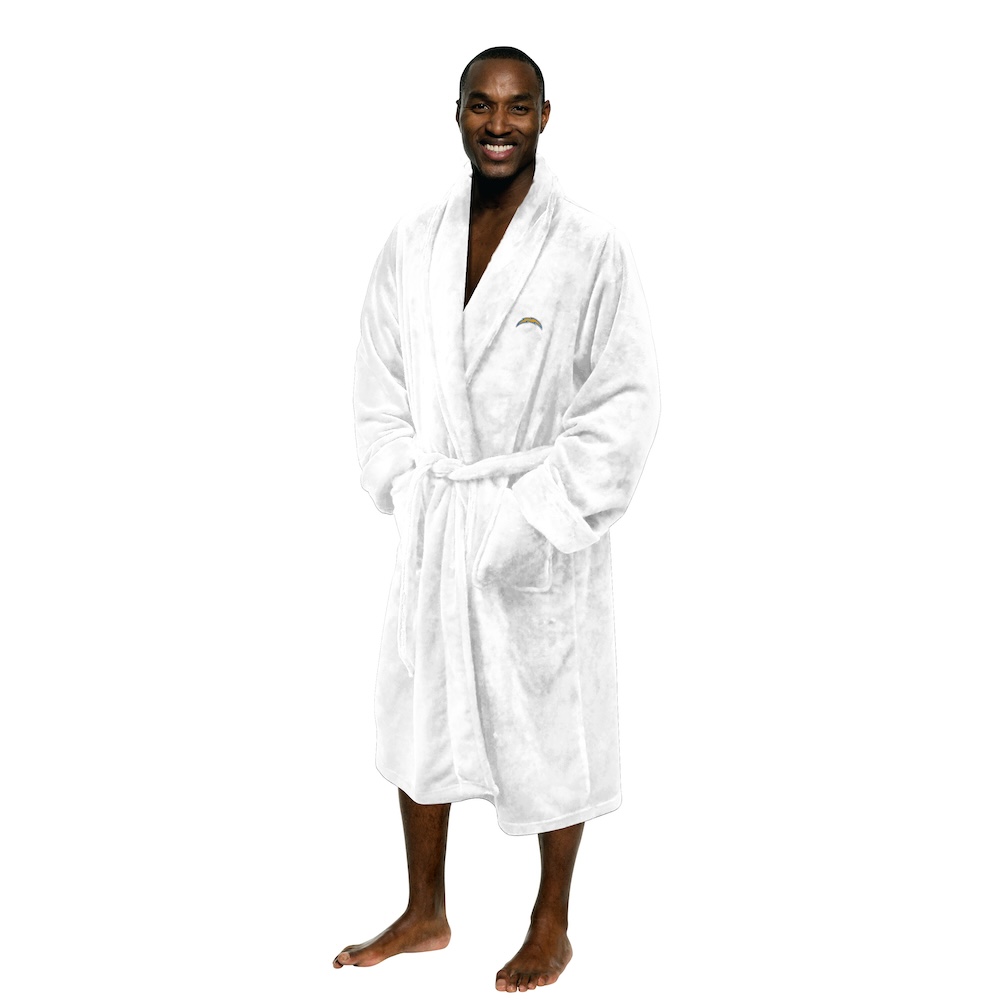Los Angeles Chargers Mens Silk Touch Bath Robe (L/XL)