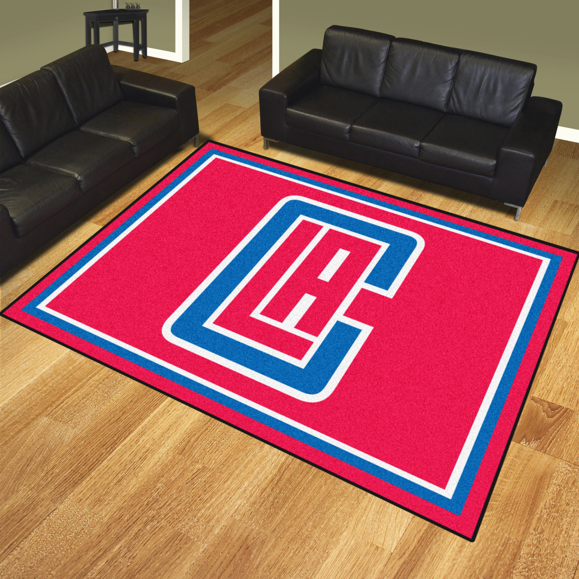 Los Angeles Clippers Ultra Plush 8x10 Area Rug