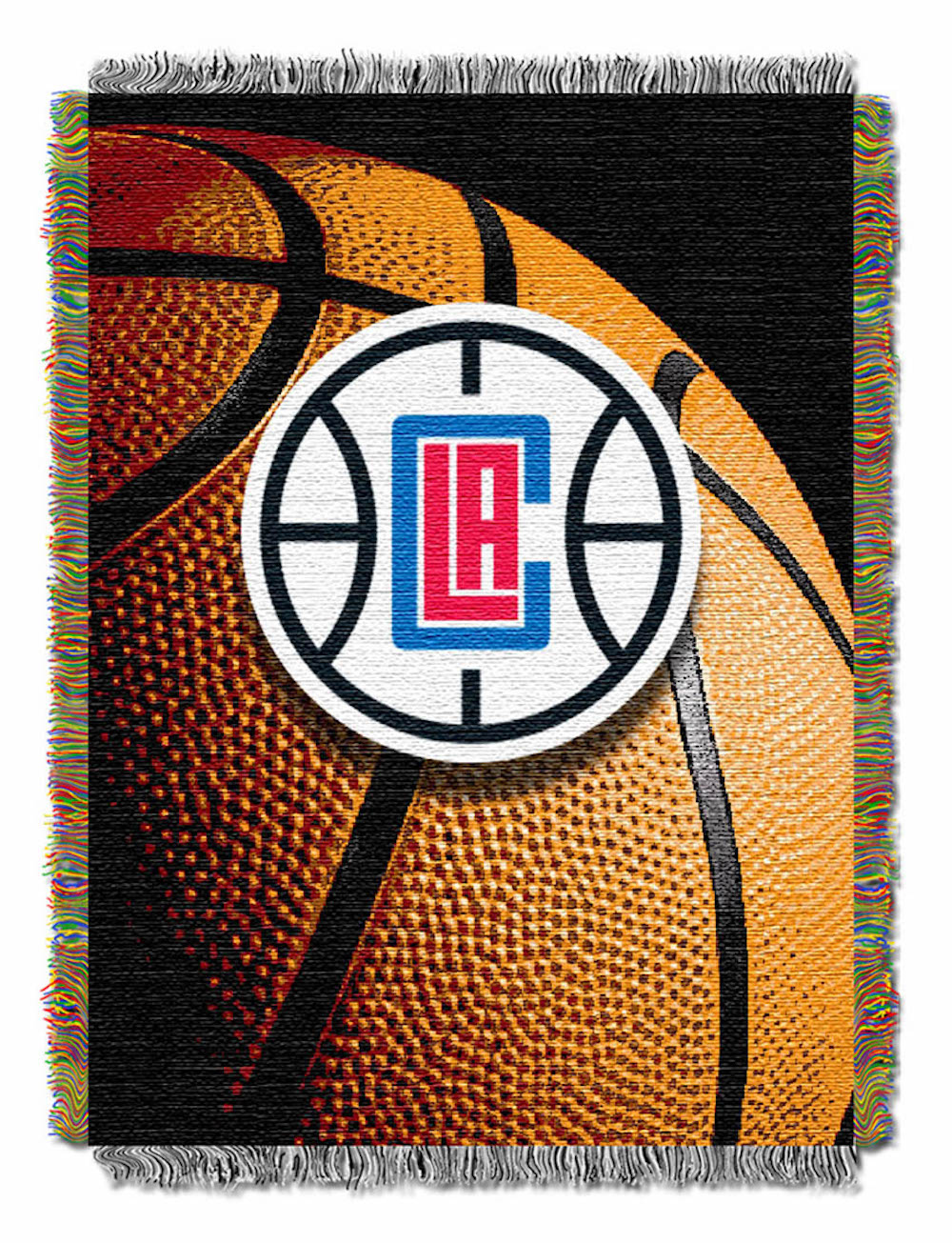 Los Angeles Clippers Real Photo Basketball Tapestry