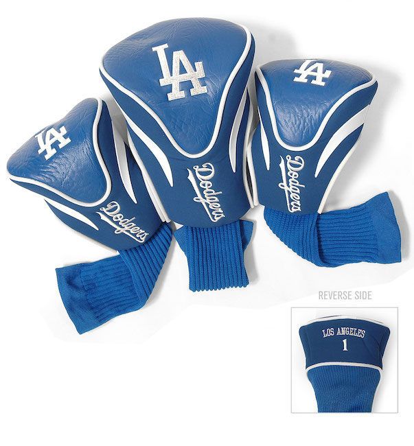 Los Angeles Dodgers 3 Pack Contour Headcovers