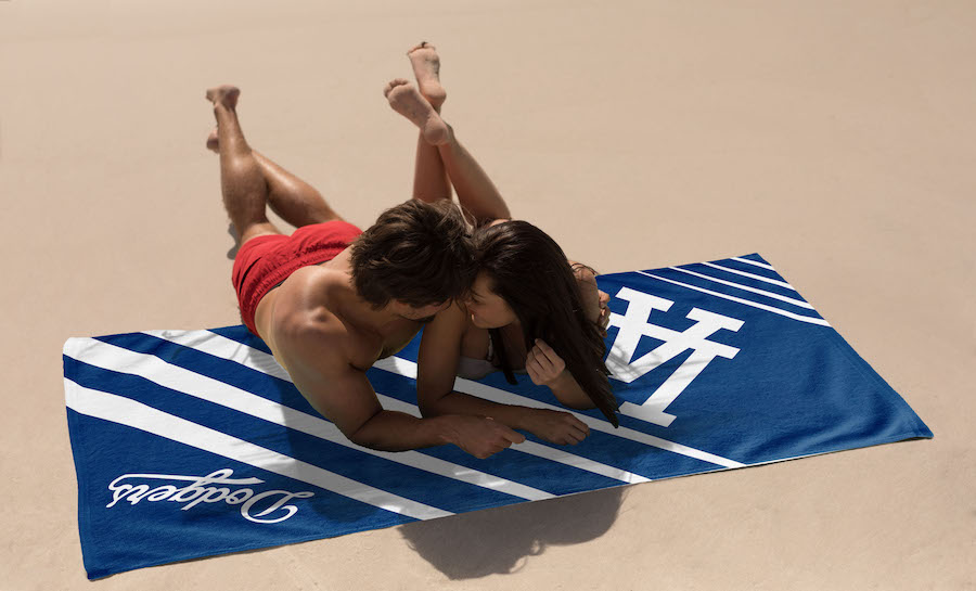 Los Angeles Dodgers Oversized Beach Towel and Mat